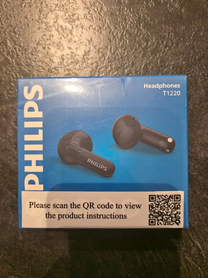 PHILIPS TAT1220 Wireless Headphones TWS Bluetooth 6.0 thumbnail