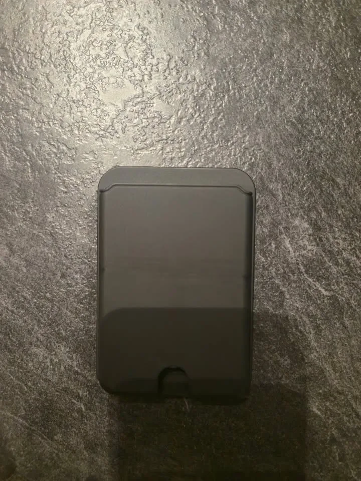 Magnetic Card Wallet Case Black image indicator(2)