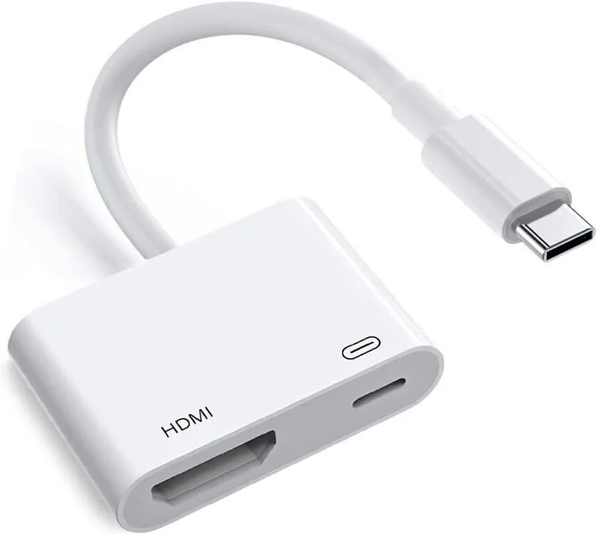 MFi Certified USB C to HDMI Adapter for iPhone thumbnail
