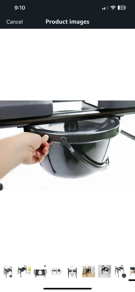 New Raised Toilet Seat with Handles image indicator(6)