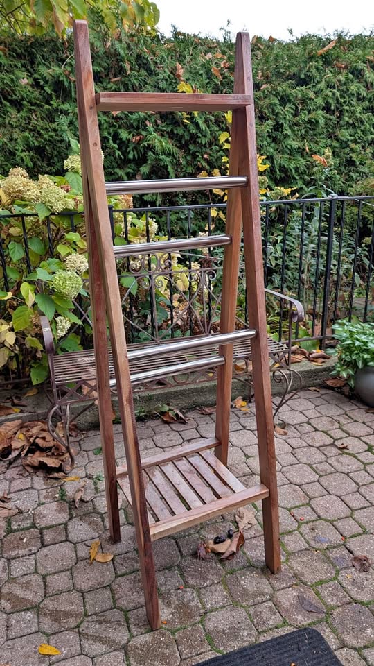 Custom wood shelf
