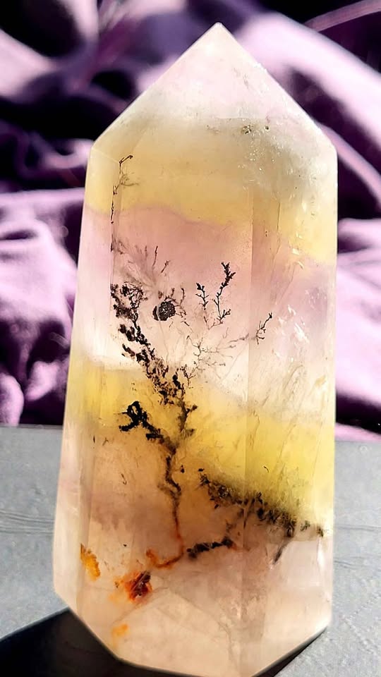 Dendritic Fluorite Tower - photo 2