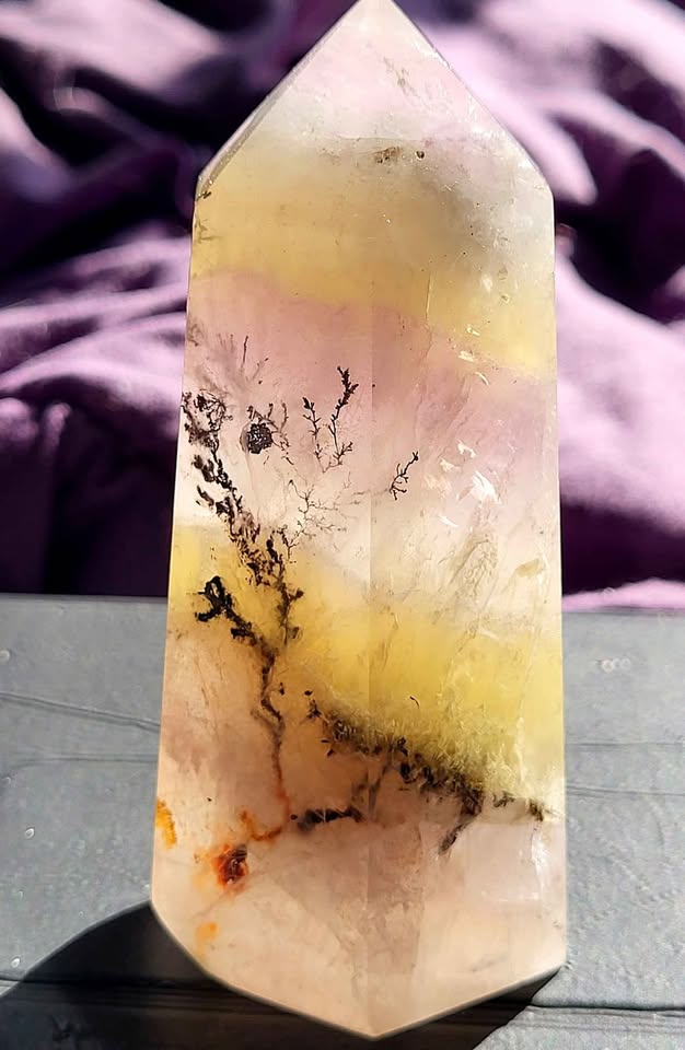 Dendritic Fluorite Tower - photo 3