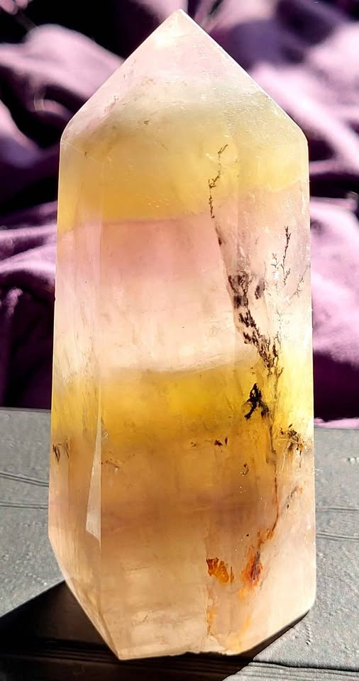 Dendritic Fluorite Tower - photo 4