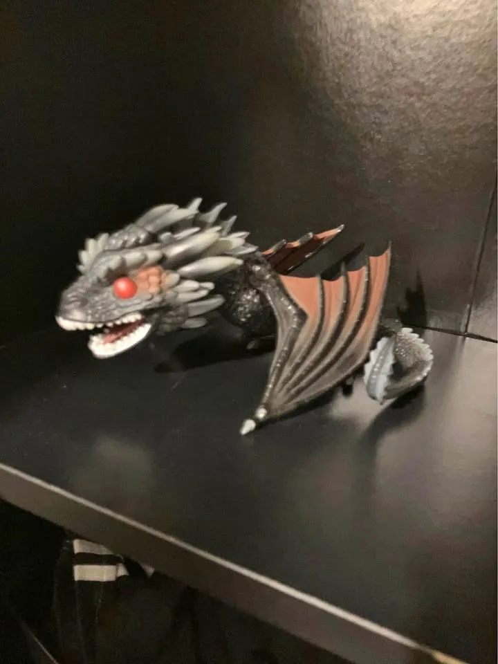 Viserion dragon figure from Game of Thrones thumbnail