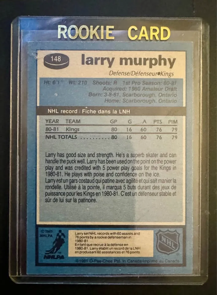 4 vintage rookie NHL TRADING cards image indicator(6)