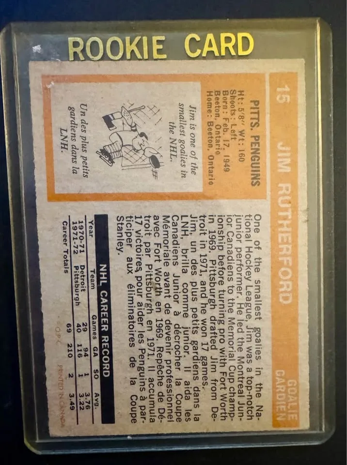 4 vintage rookie NHL TRADING cards image indicator(9)