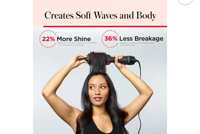 Revlon One-Step Volumizer Hot Air Brush image indicator(3)