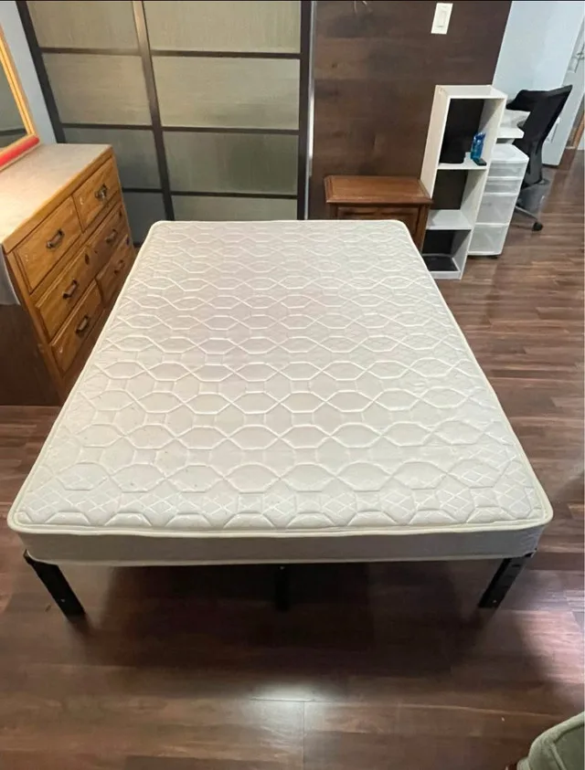 Bed mattress with frame image indicator(3)