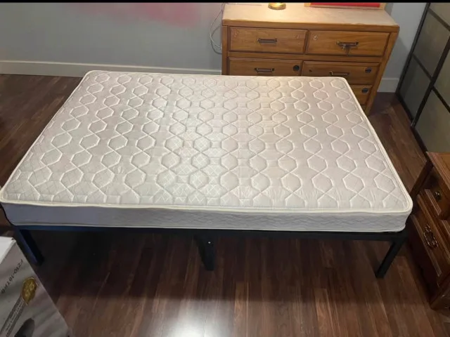 Bed mattress with frame image indicator(4)