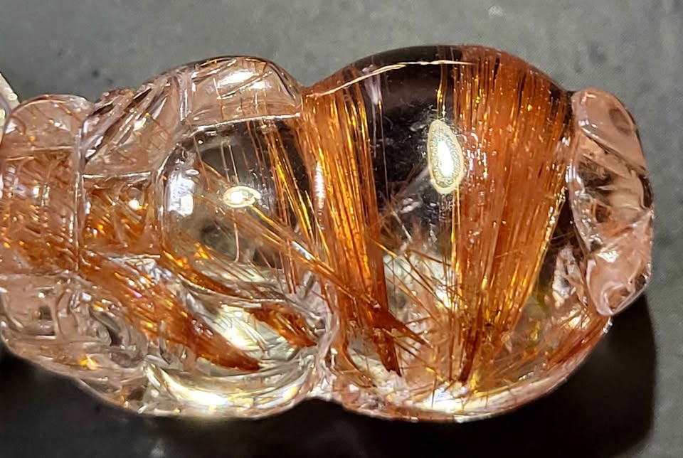 Rutilated Copper Quartz Pendant - photo 3