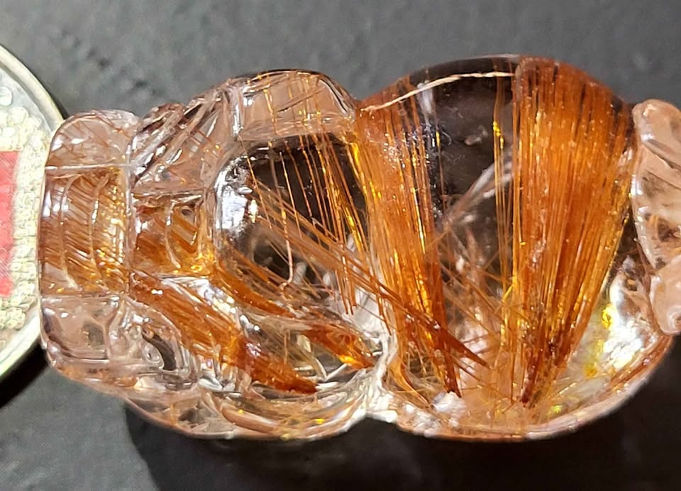 Rutilated Copper Quartz Pendant - photo 4