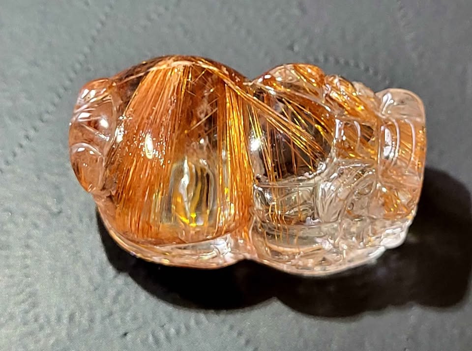 Rutilated Copper Quartz Pendant - photo 5