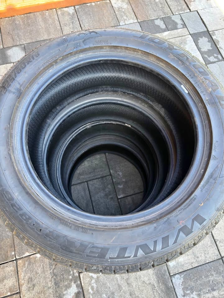 225/60/18 WINTER TIRES CHEAP PRICE!!! DOT 2022