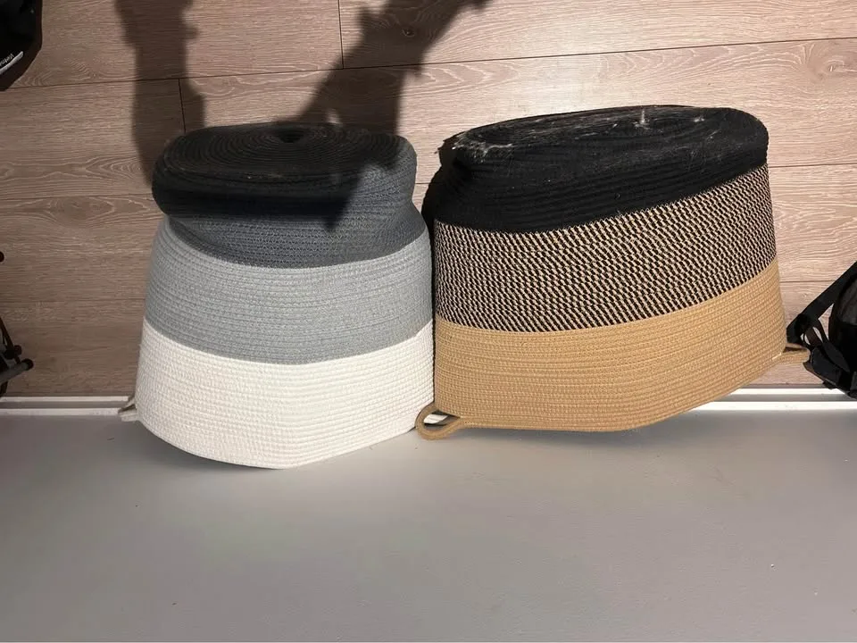 Rope Storage Baskets - Set of 2 image indicator(7)