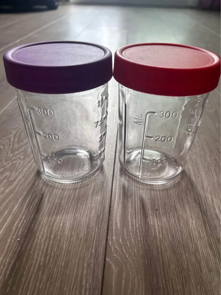 Two Glass Jars with Lids image indicator(5)