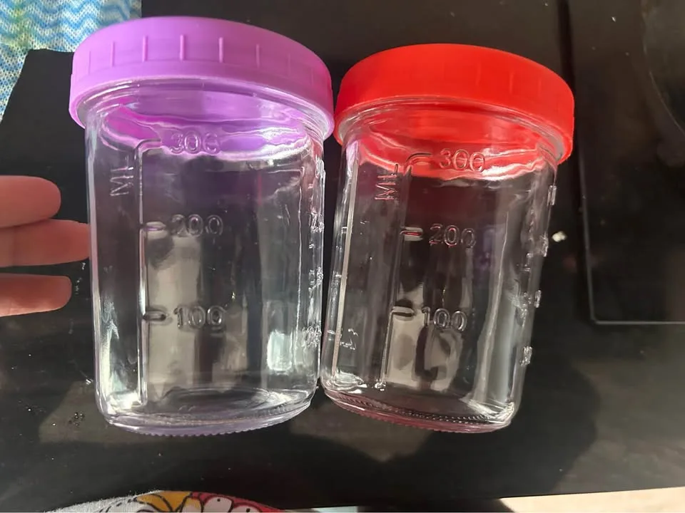 Two Glass Jars with Lids image indicator(7)