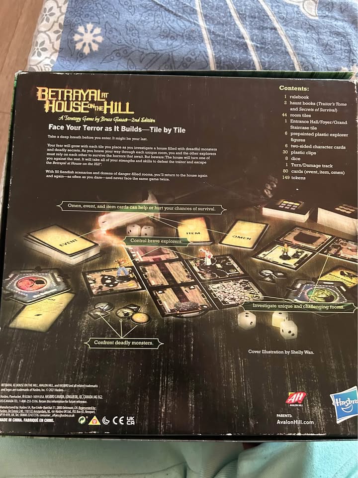 Betrayal at House on the Hill Board Game - photo 2
