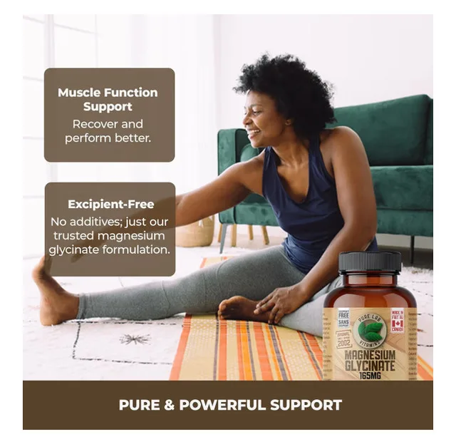 Pure Lab Vitamins Magnesium Glycinate - 120 Vegicaps image indicator(6)