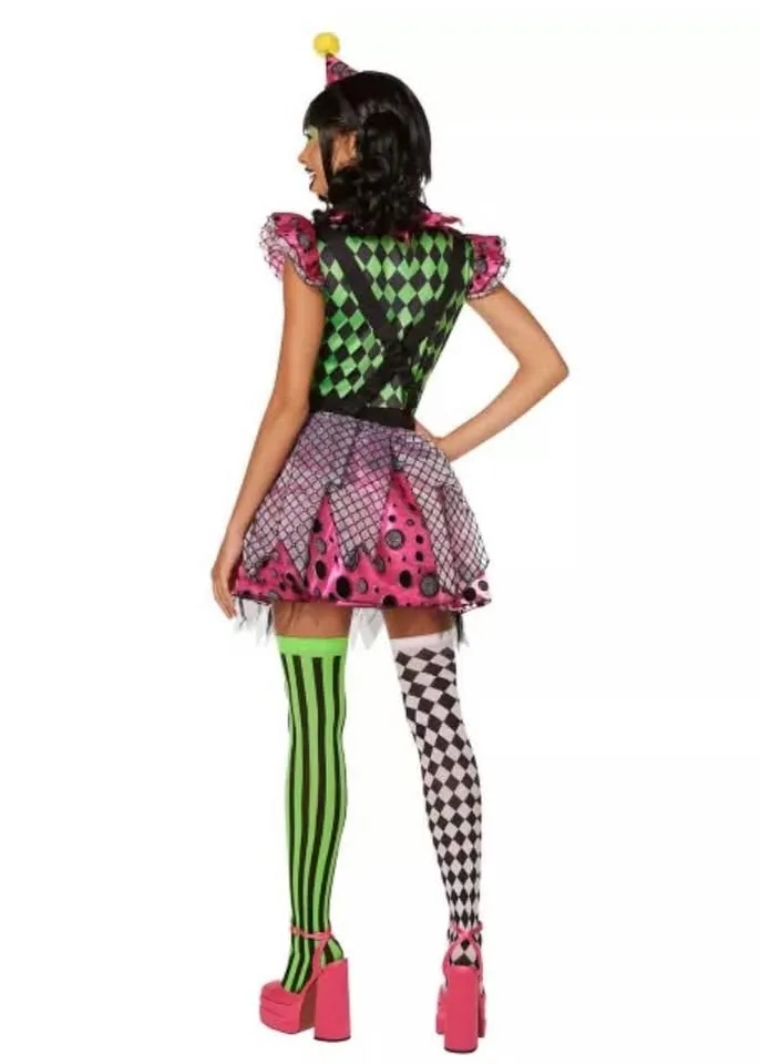 Couple Neon Clown Costume image indicator(5)