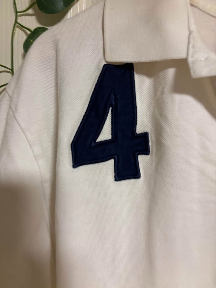 Vintage 90s white ralph lauren polo - photo 3