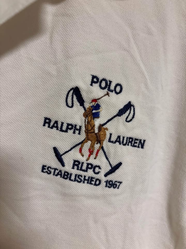 Vintage 90s white ralph lauren polo - photo 4