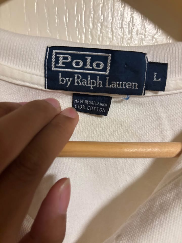 Vintage 90s white ralph lauren polo - photo 5