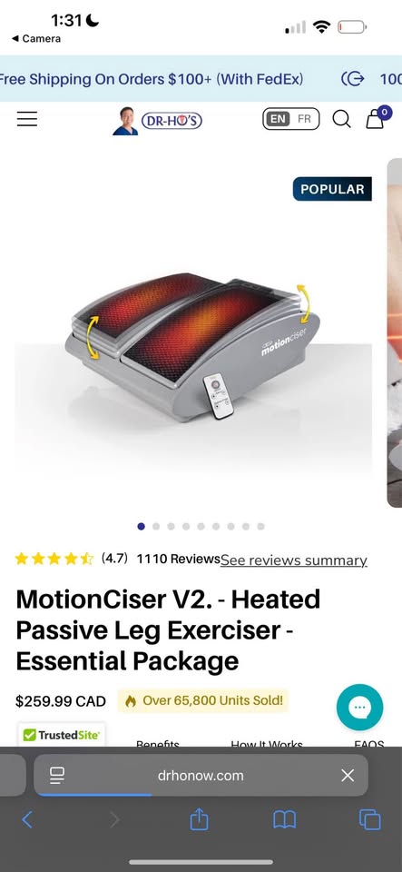 Leg Exerciser Machine / BNIB - photo 2