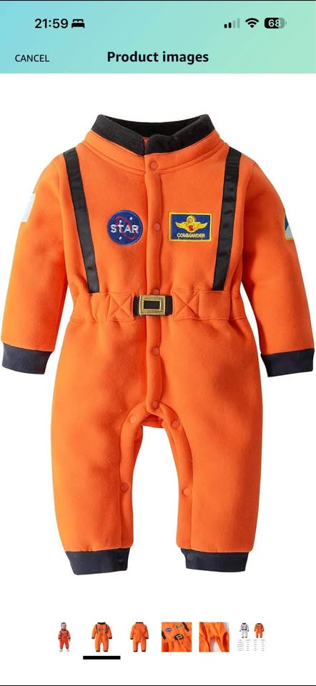 Toddler Astronaut Halloween costume! - photo 3