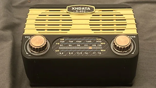 XHDATA D-902 portable Radio image indicator(4)