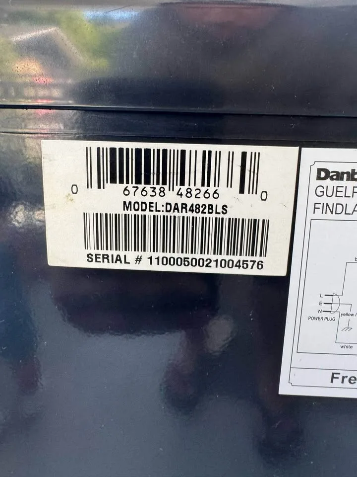 Danby Refrigerator image indicator(4)