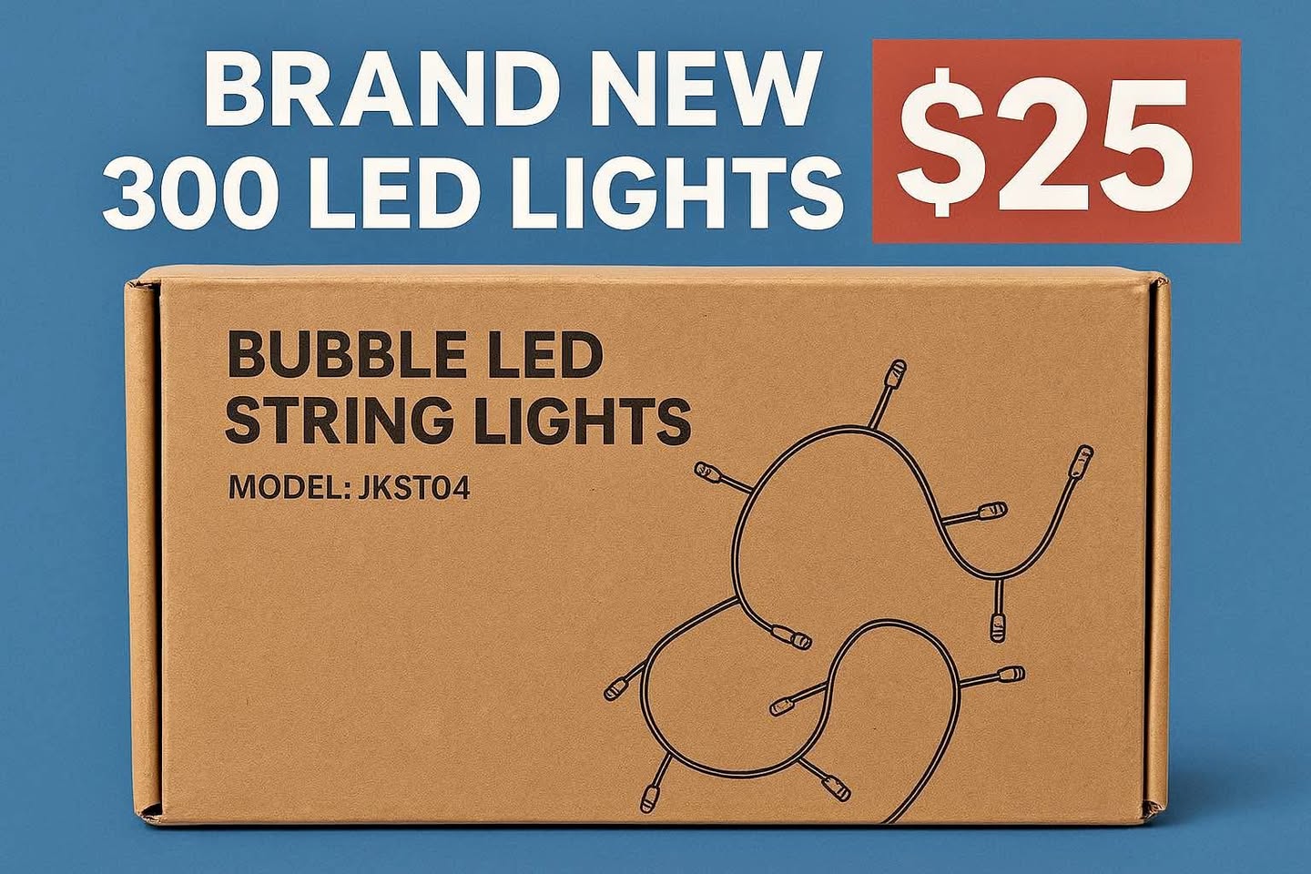 New 300 LED String Lights