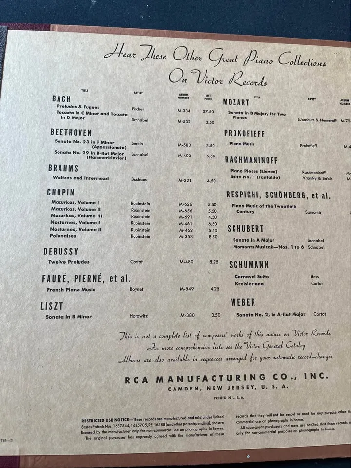 Mozart vinyl, sonata number 3, collectors item image indicator(5)