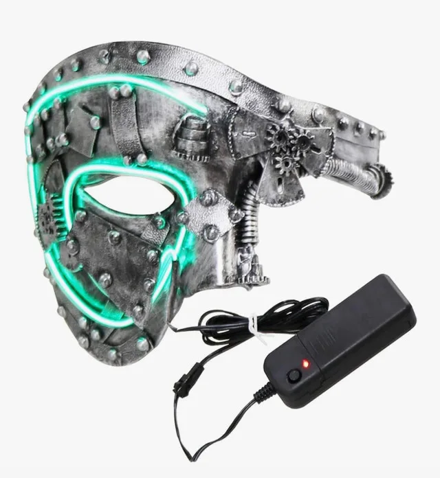 Halloween costume accessories robot AI image indicator(2)