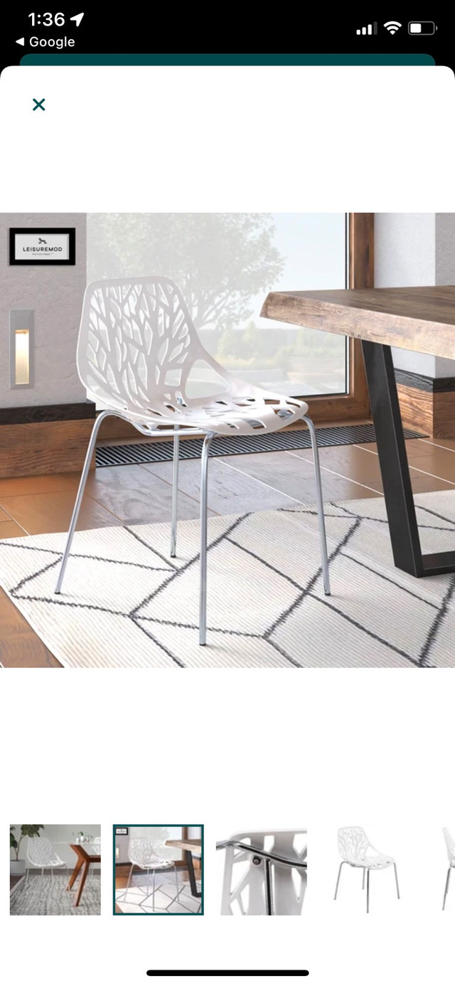 Wrought Studio Chair Stackable