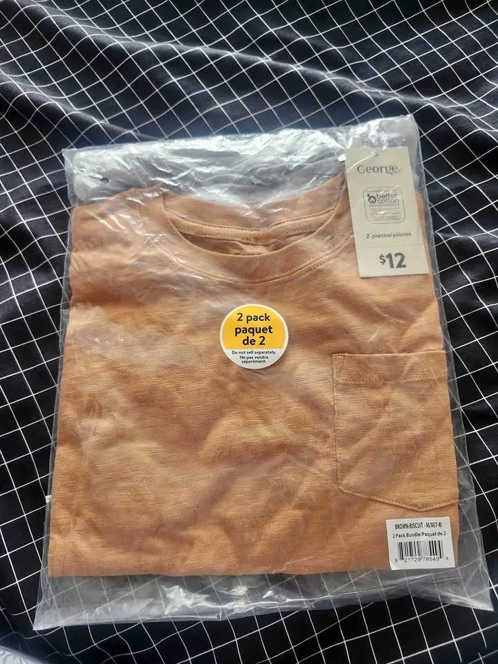 2-Pack George Boys’ T-Shirts – Size M (7–8 Years) thumbnail