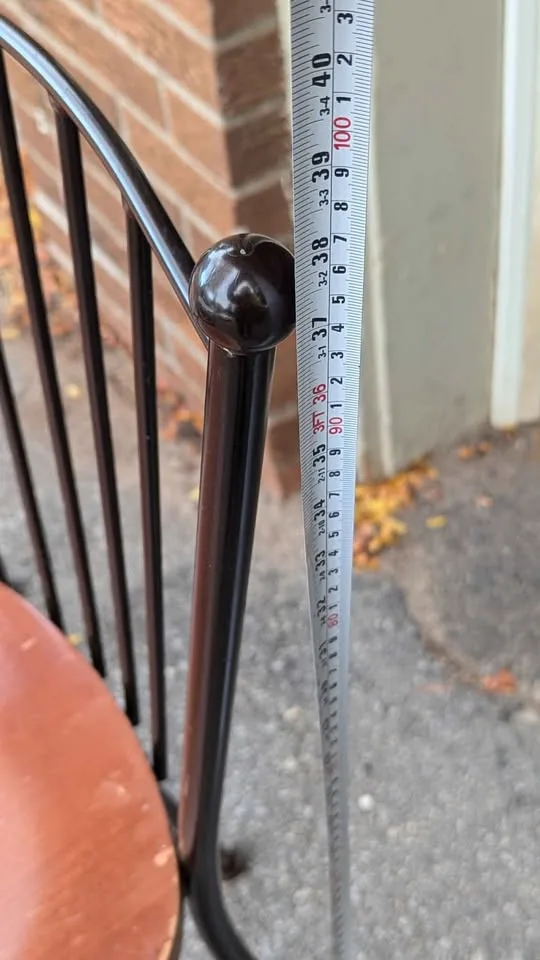 4 Metal & Wood Dining Bar/Dining Chairs - (Buy 2, 3 or 4) image indicator(6)