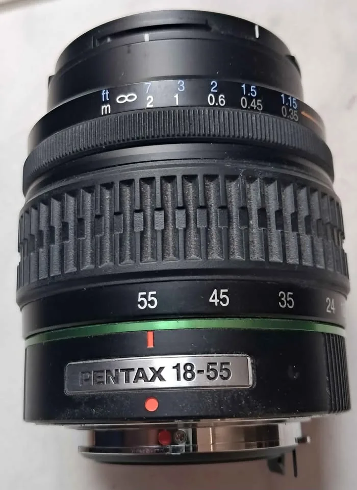 Pentax K100 D 6.1MP Digital SLR Camera with Pentax 18-55 lens image indicator(4)