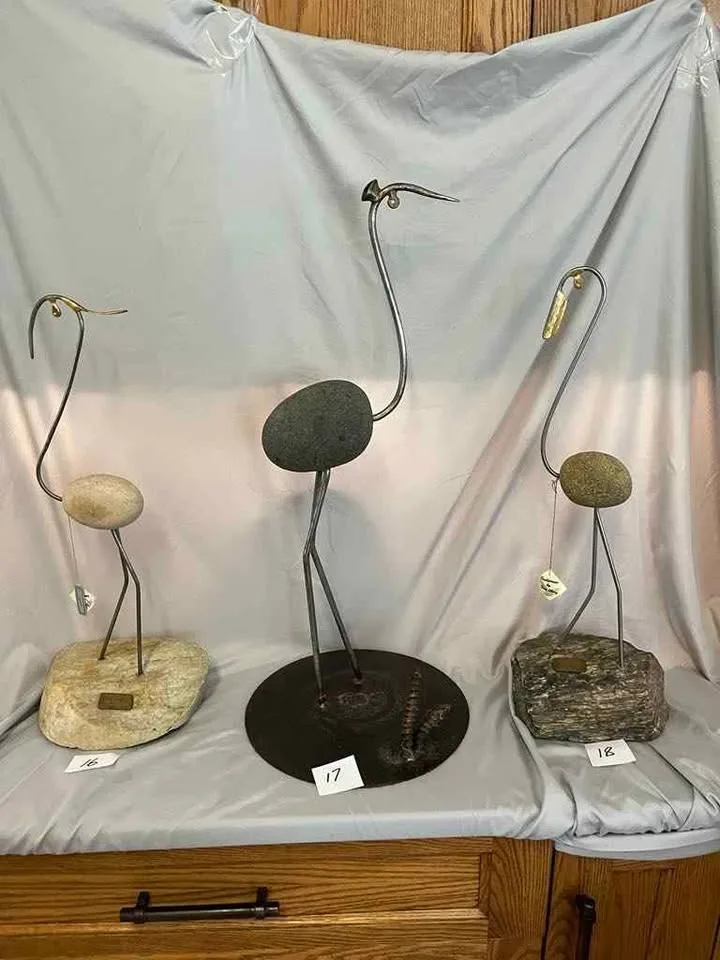 sculptured/Welded Different birds. image indicator(6)