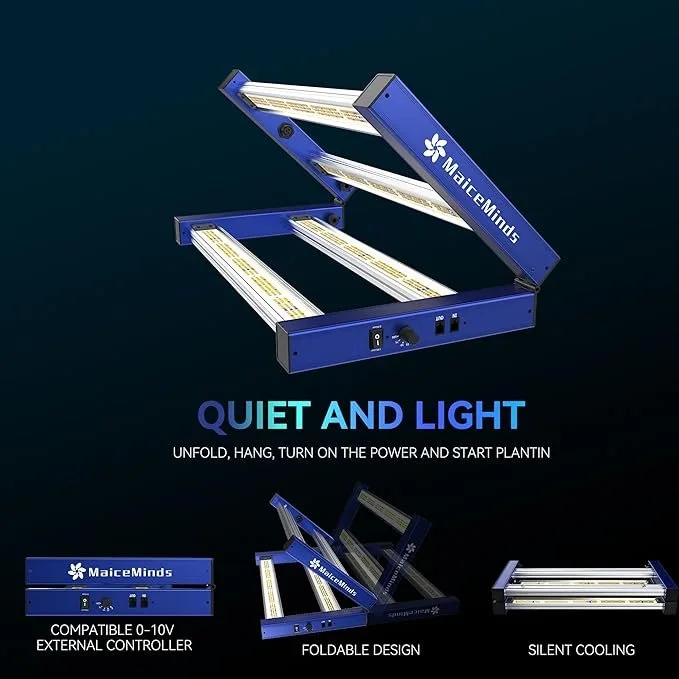 Professionla Indoor Plant Grow Light, Full Spectrum image indicator(4)