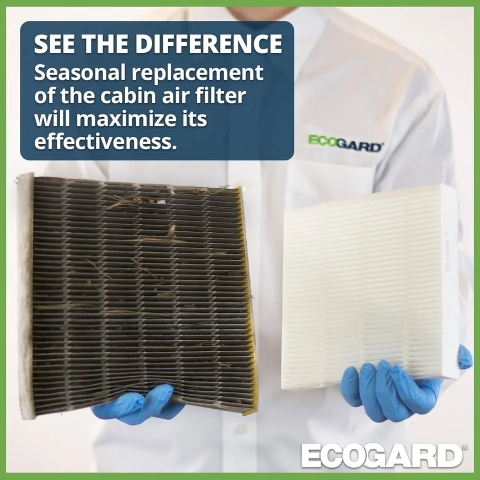ECOGARD Cabin Air Filter for Nissan Rogue/Rogue Sport image indicator(8)