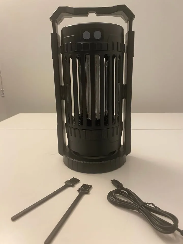 🔌 Bug Zapper Outdoor – 4000mAh Rechargeable Mosquito Killer Lamp image indicator(3)
