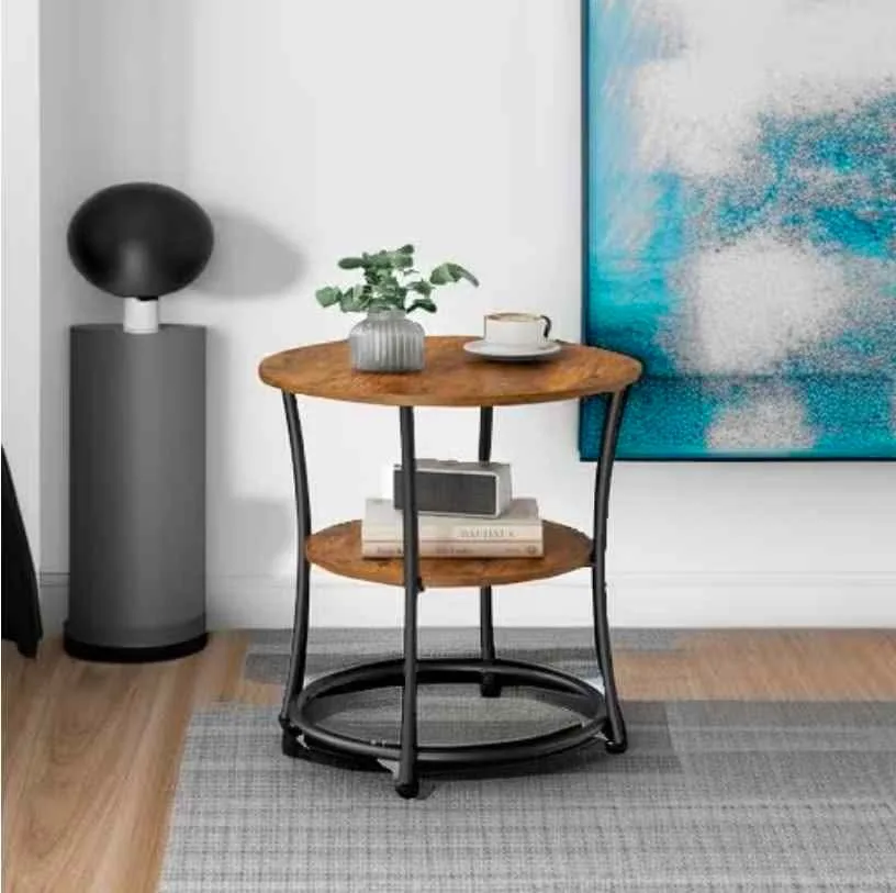 VASAGLE Round Cofee Table – Brand New image indicator(7)