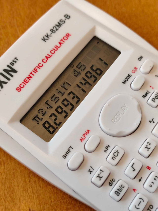 Casio Calculator Brand New with Manual - photo 3