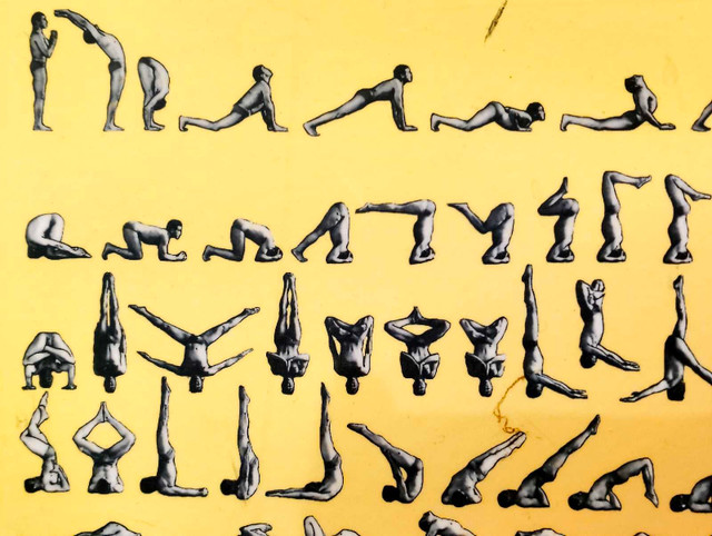 Correct your 500 Yoga postures, large wood board - photo 2