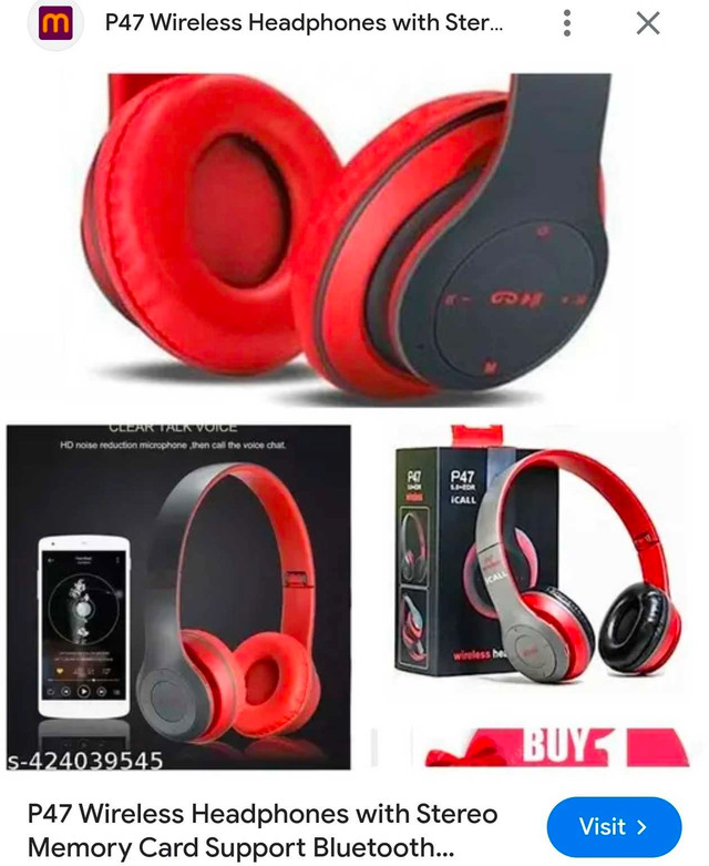 Headphone Mic, Bluetooth, MP3 Player CardReader - photo 2