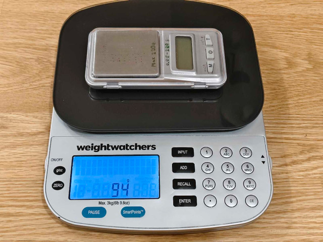 Weight Watchers Digital Scale, Calories Calculation