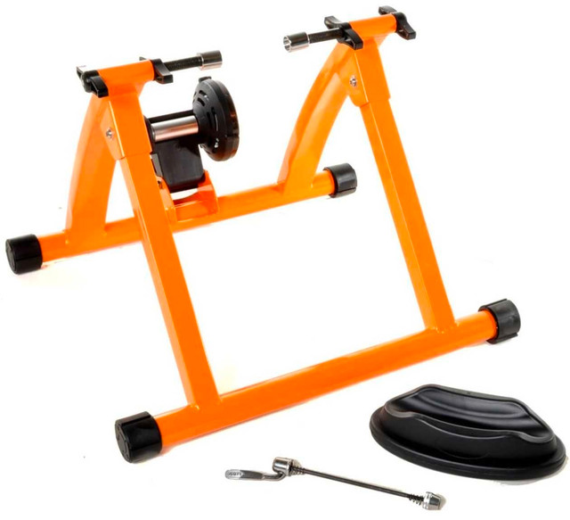 Magnetic Resistance Cycling Bicycle Trainer - photo 2