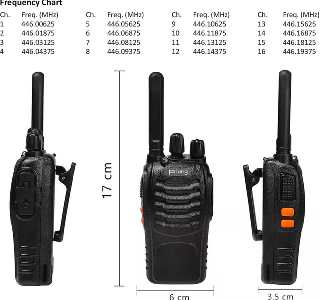 Walkie-Talkie, 10Ch, 2km range - photo 3