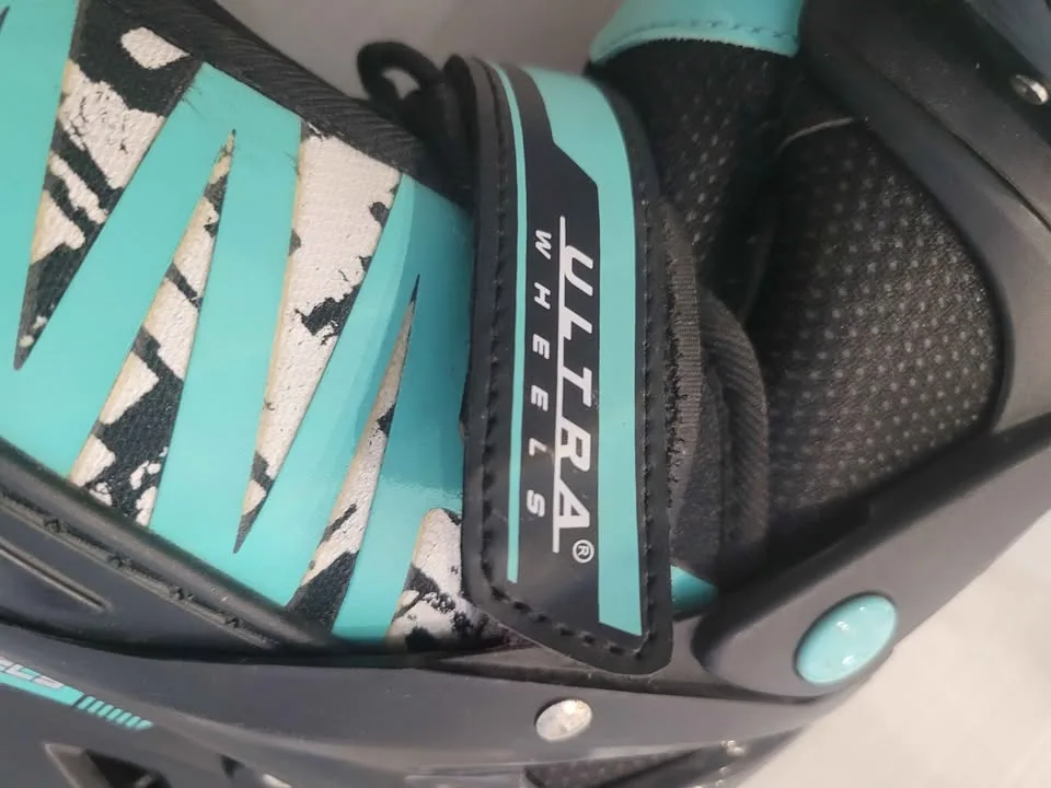 Roller Blades Adjustable Ultra Wheels (Size 9–11) – Turquoise image indicator(4)